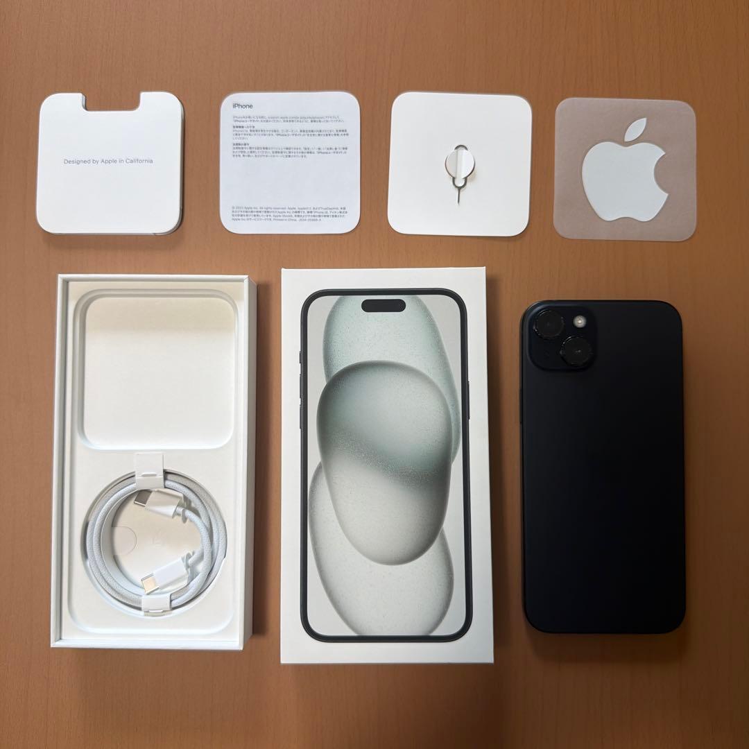 iPhone15Plus 128GB ブラック　バッテリー97%
