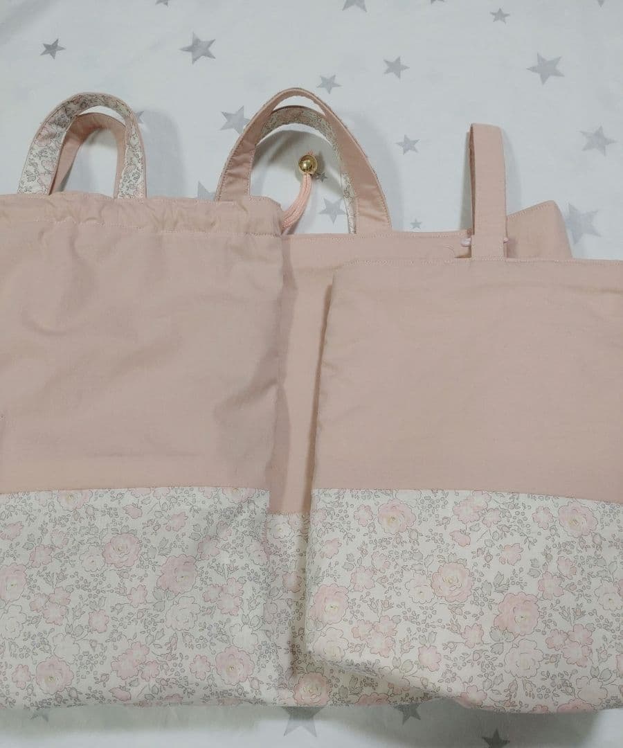 リバティ　フェリシテ　レッスンバッグ　上履き入れ　体操服袋