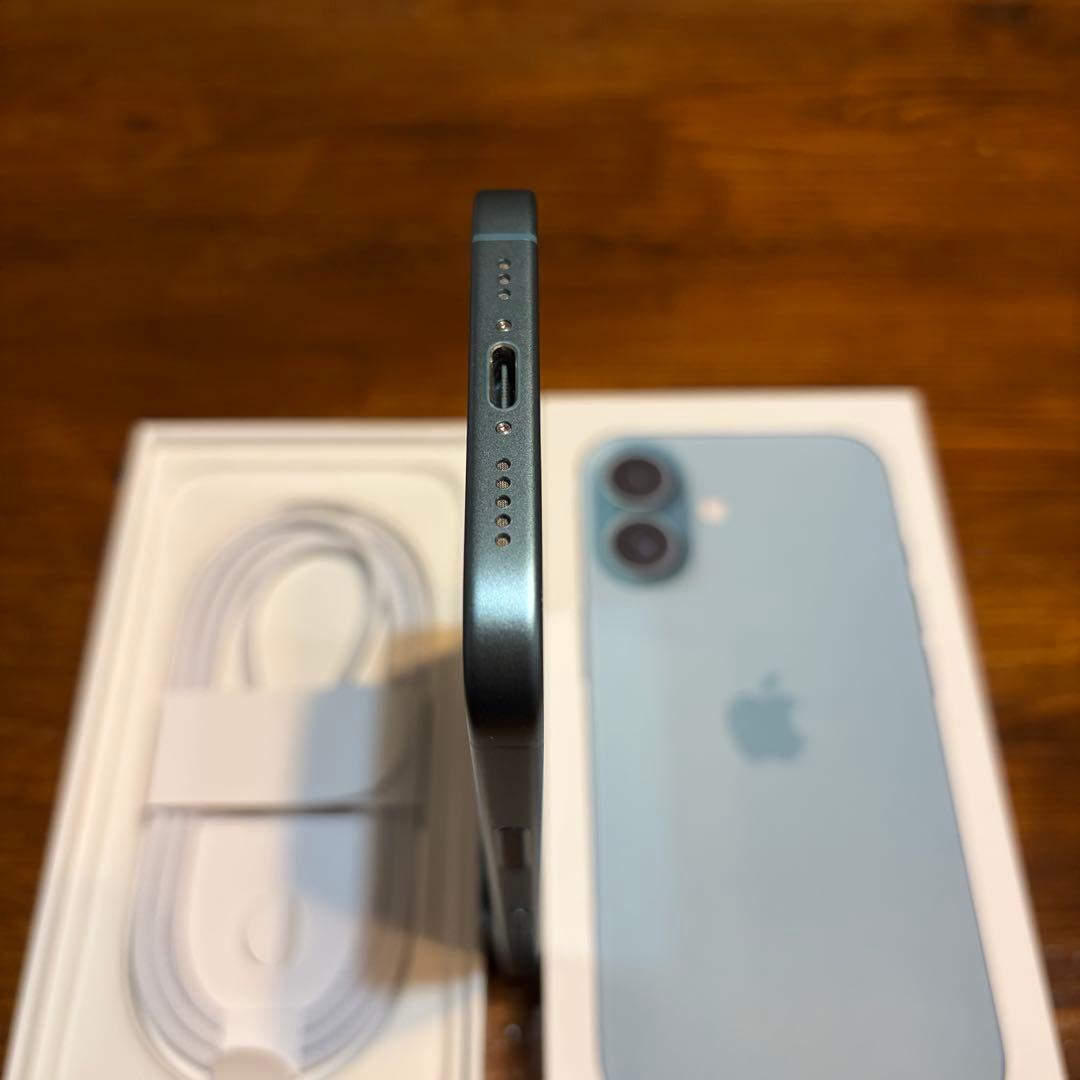 【値下げ】iPhone 16 128GB ティール SIMフリー