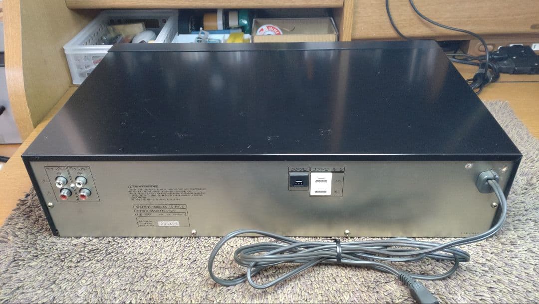 ソニー オートリバースカセットデッキ TC-R502