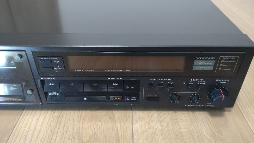 ソニー オートリバースカセットデッキ TC-R502