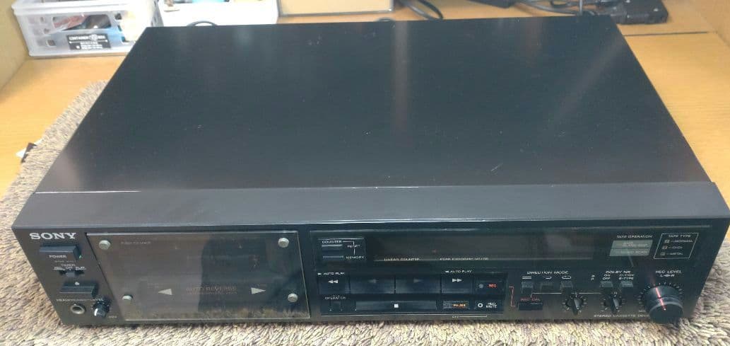 ソニー オートリバースカセットデッキ TC-R502