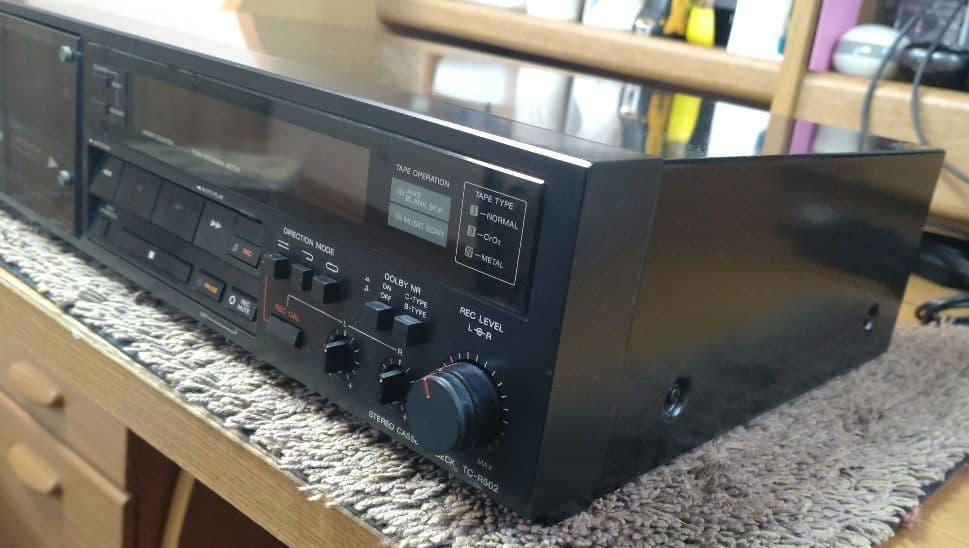 ソニー オートリバースカセットデッキ TC-R502