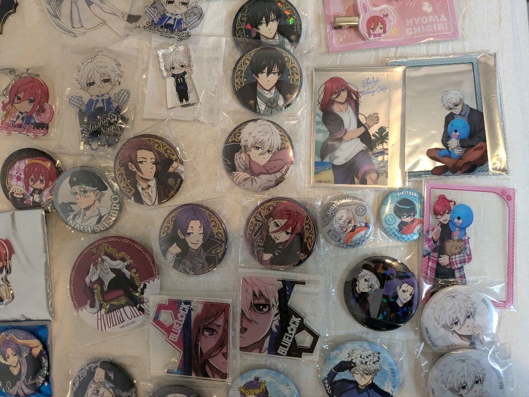 ブルーロック 缶バッジ多めのセット 千切 凪 玲王 凛 　　冴