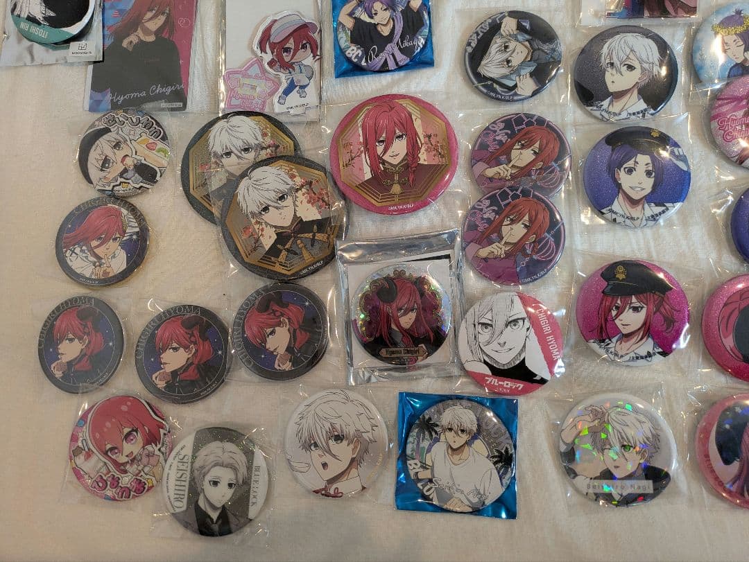 ブルーロック 缶バッジ多めのセット 千切 凪 玲王 凛 　　冴