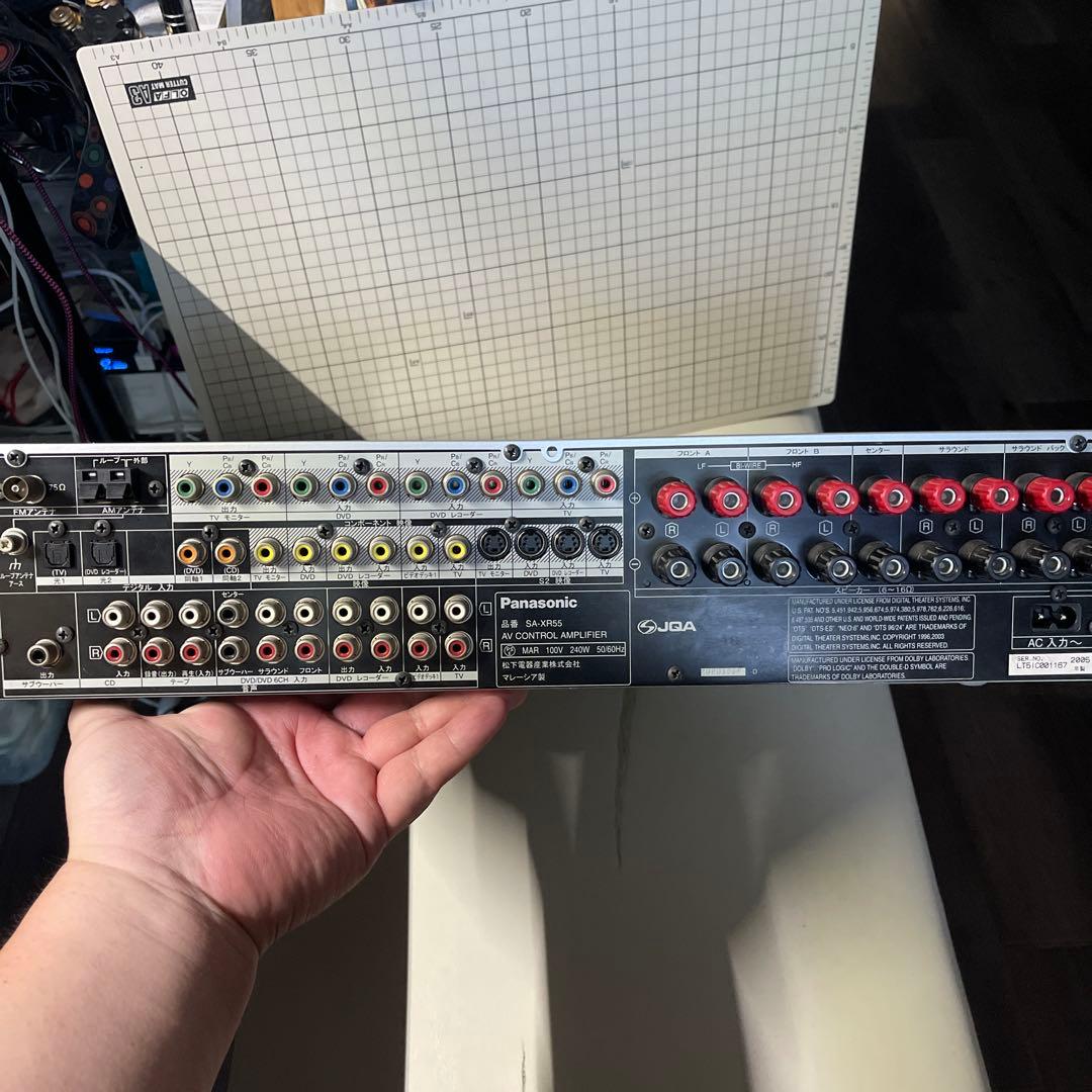Panasonic AVコントロールアンプ SA-XR55