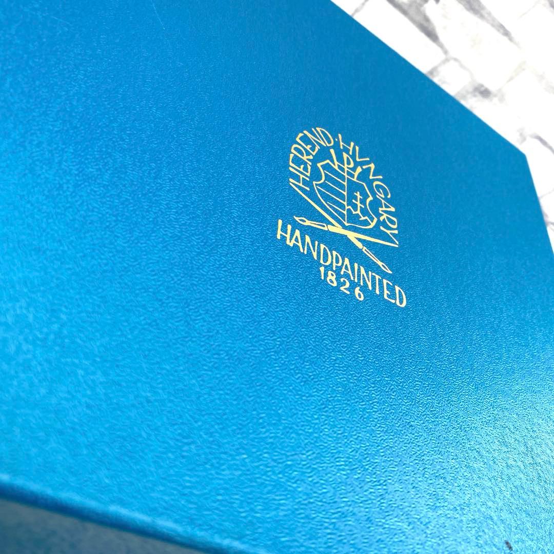 Herend ヘレンド　インドの華　18.5㎝　美品　箱付　皿　食器