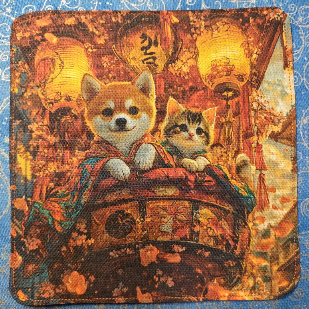 MAY 913　ハンカチ　和柄　柴犬柄　17枚