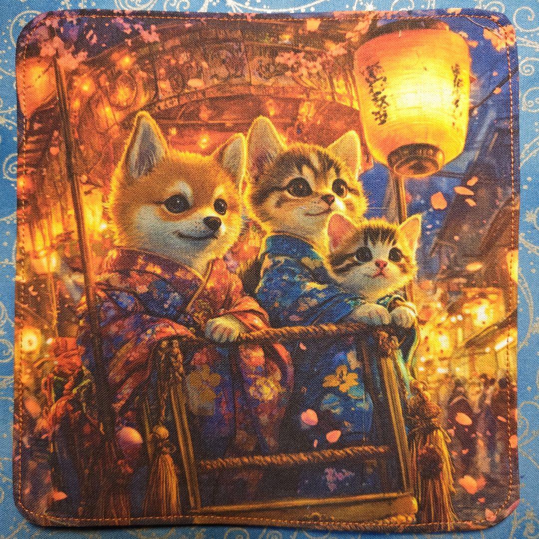 MAY 913　ハンカチ　和柄　柴犬柄　17枚