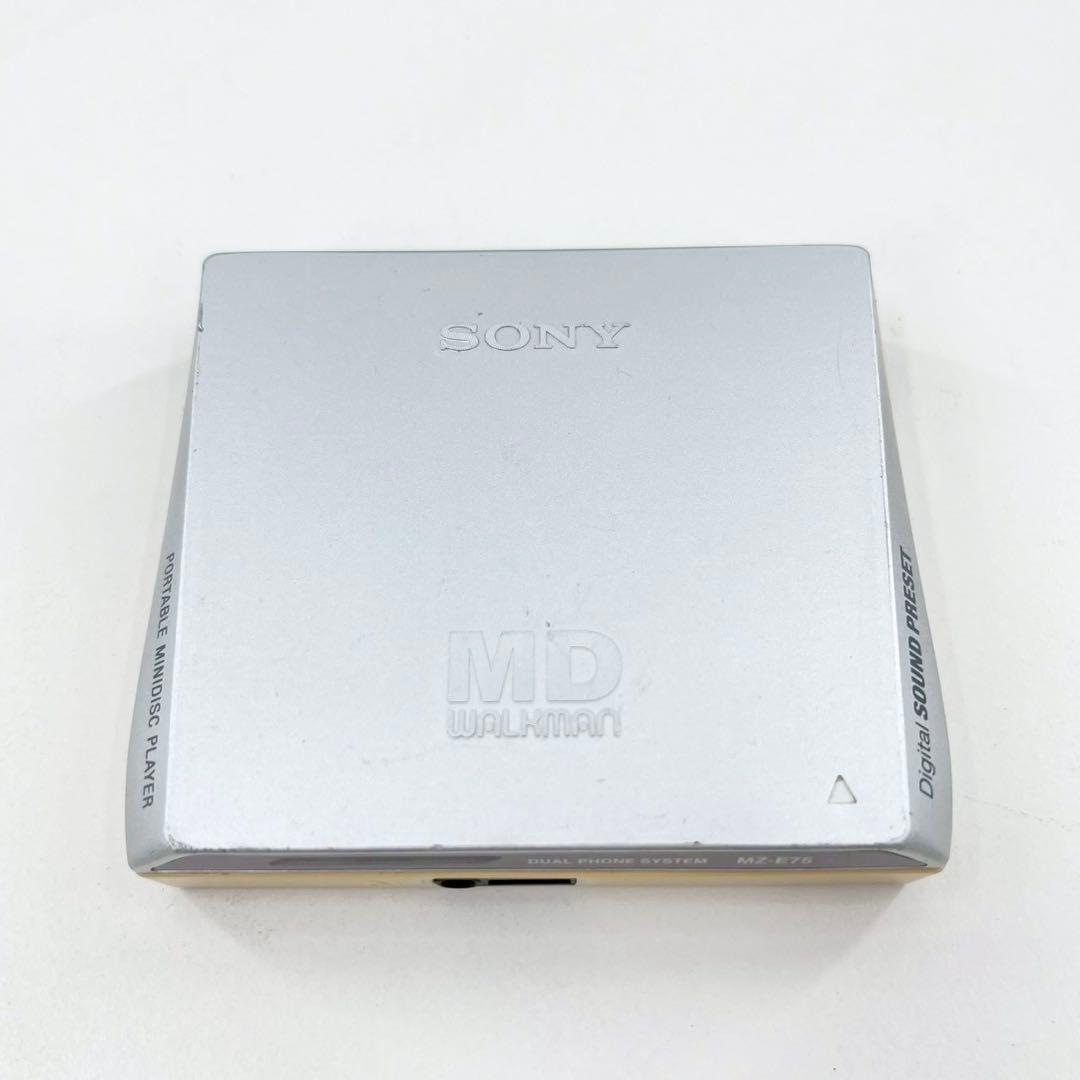 SONY MZ-E75 MDウォークマン MDプレーヤー 完動品 リモコン付