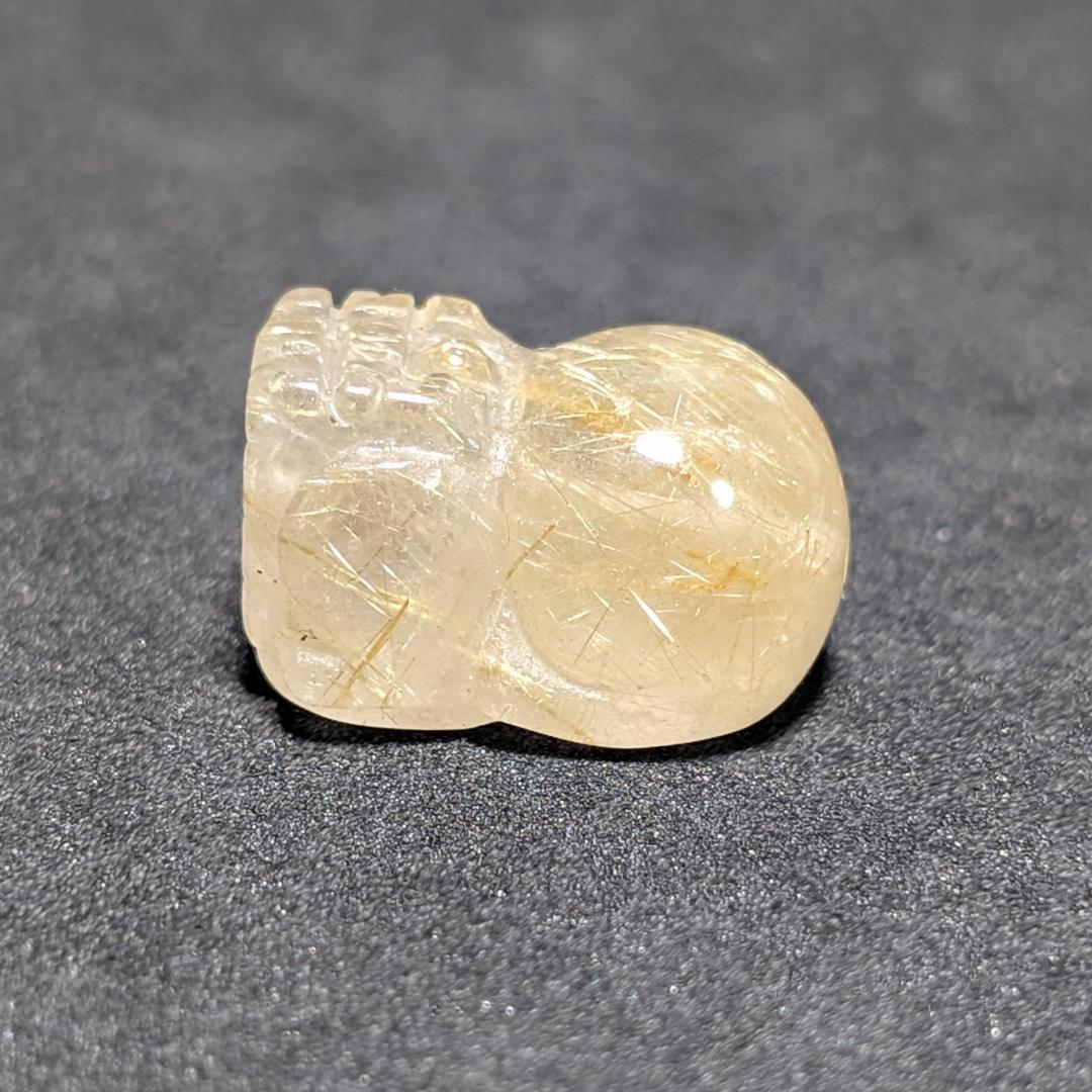 一点物 存在感がすごい タイチンルチル 貔貅 ヒキュウ 金針水晶 1点物