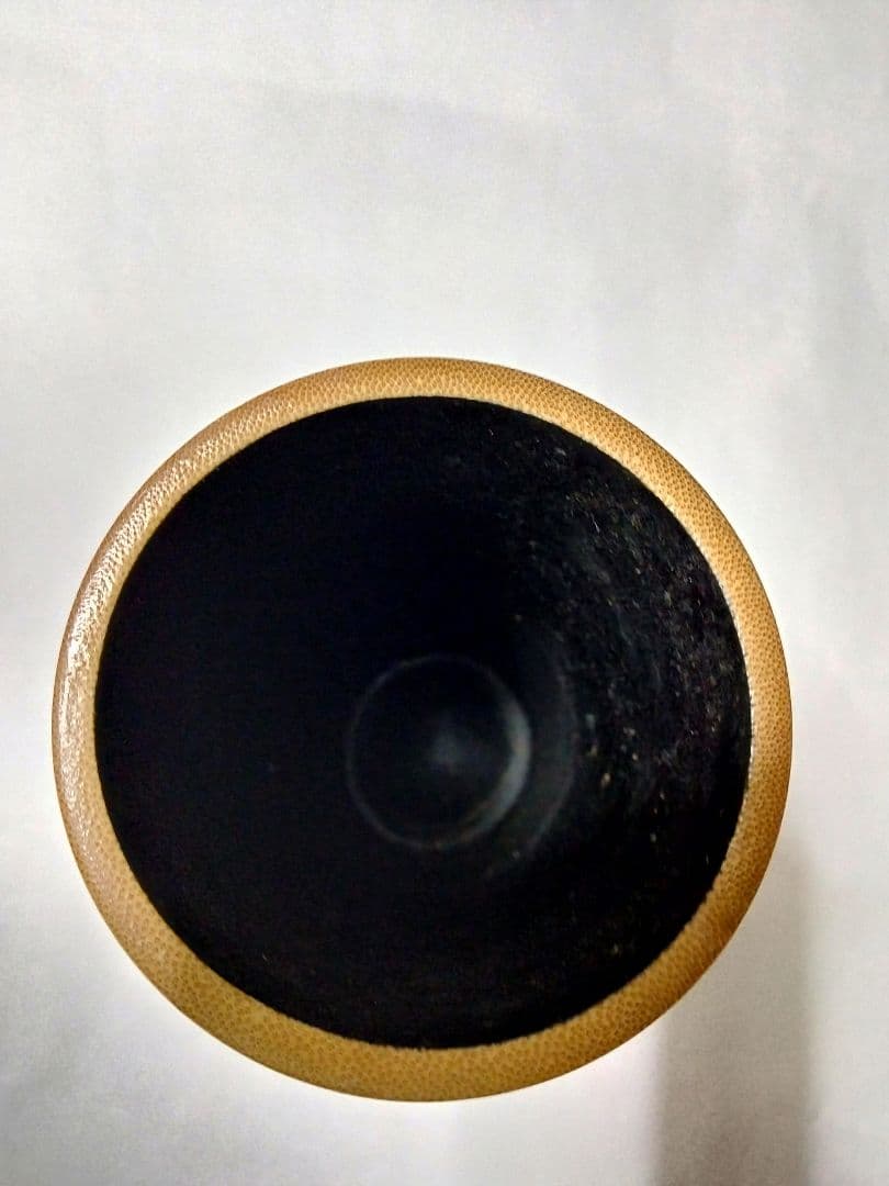 駿河竹千筋細工 竹花器 / 竹工房然林房/伝統工芸品「木の葉」