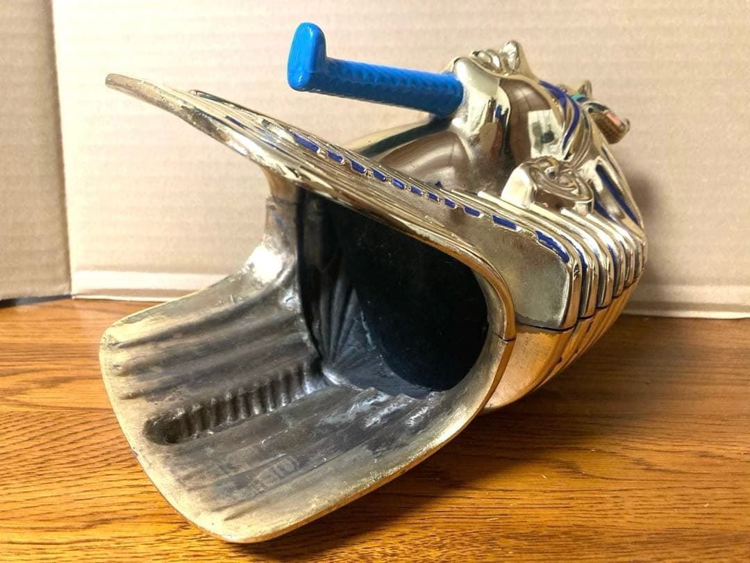 希少 ビンテージ エジプト ツタンカーメン 黄金のマスク 置物 オフジェ 当時物