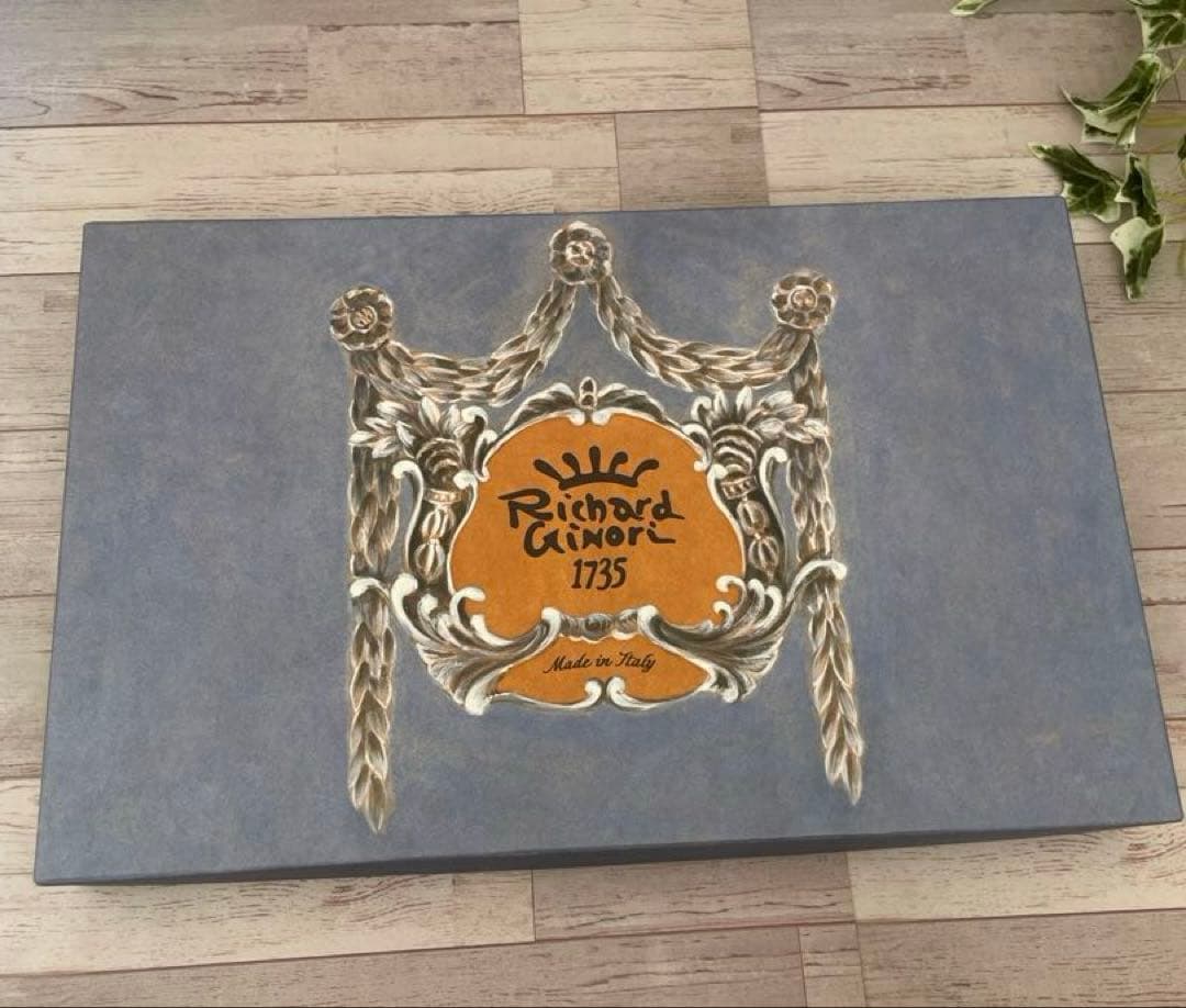 未使用！Richard Ginori ホワイト長方形20×33cm 大皿