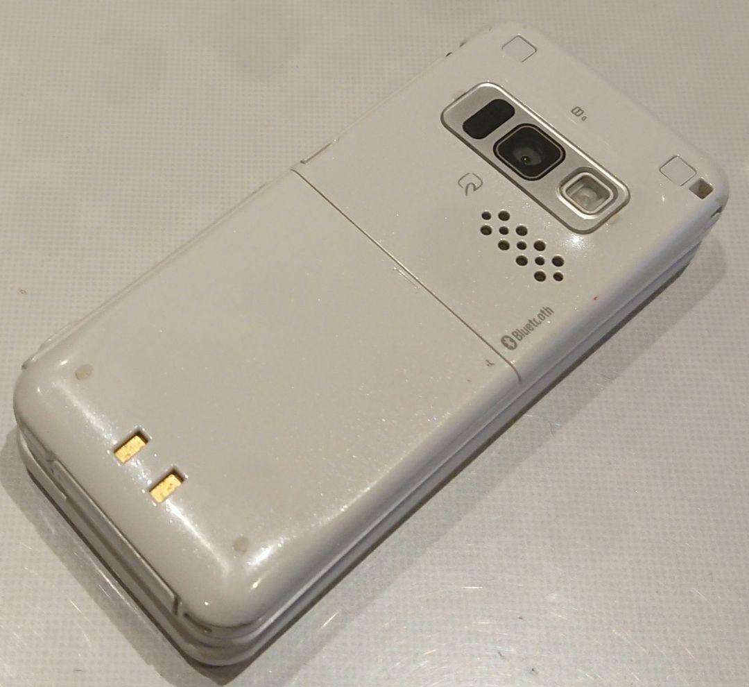 レア 美品 kawaii ドコモ P-02B ホワイト スヌーピー ワンセグ