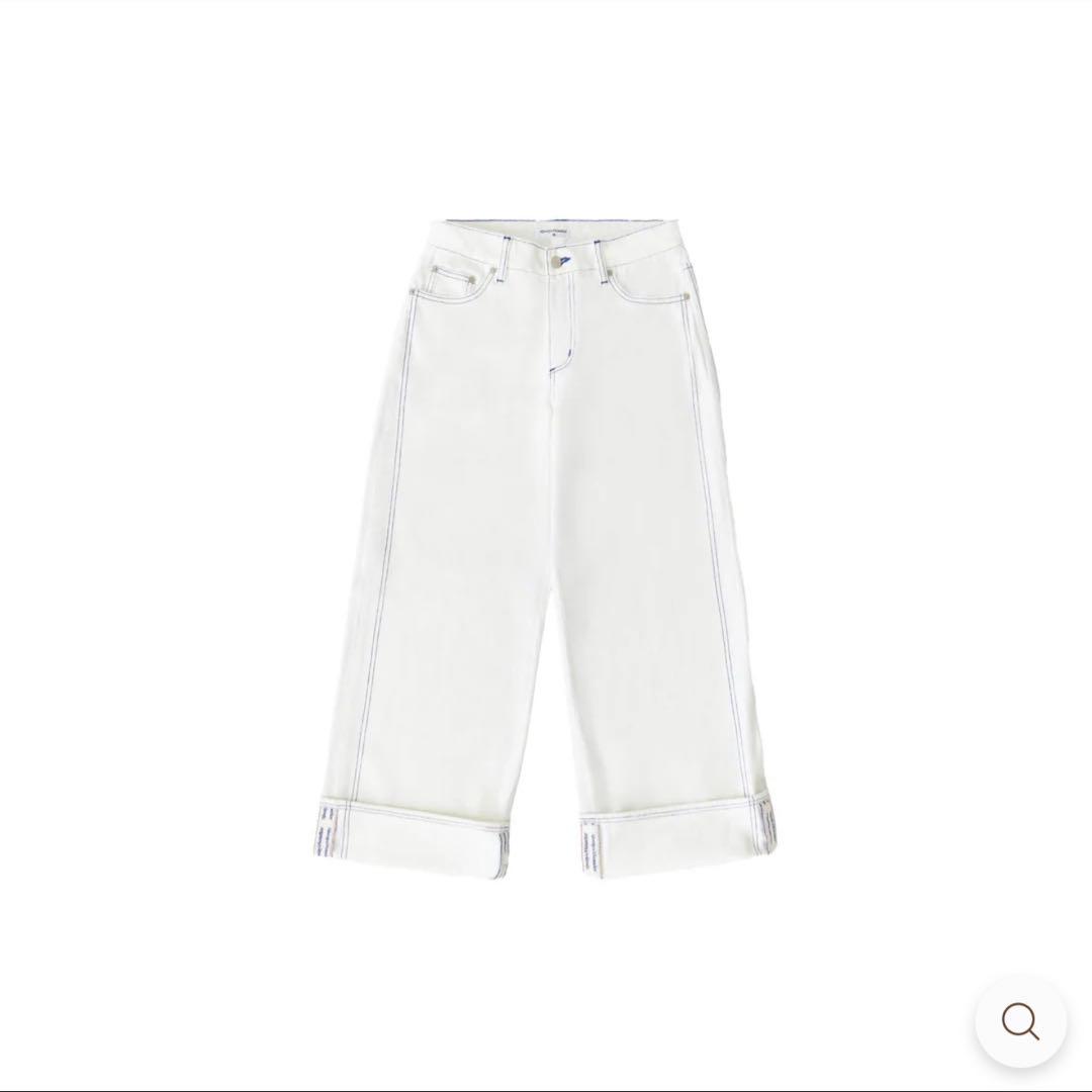 Always Wonder デニムパンツ 白 ワイドパンツ 美品 希少 タイ
