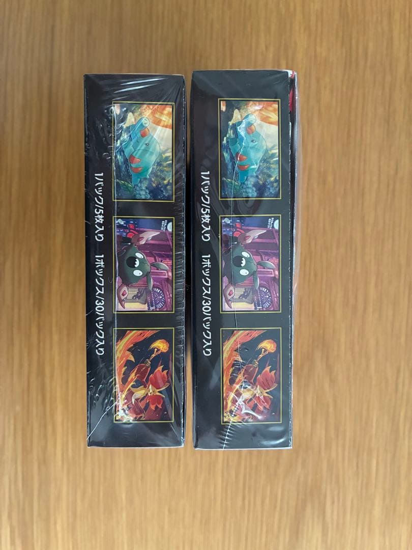 ポケモンカードゲーム ニンジャスピナー　シュリンク付き2BOX 訳あり