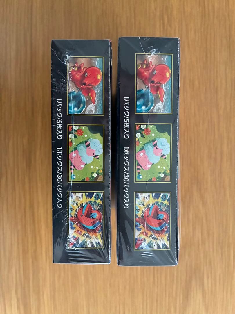 ポケモンカードゲーム ニンジャスピナー　シュリンク付き2BOX 訳あり