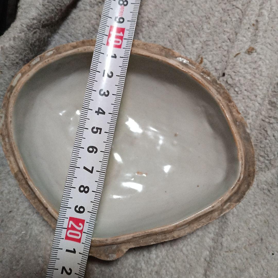 江戸時代末期　桃型小鉢.有田焼き　皿278g