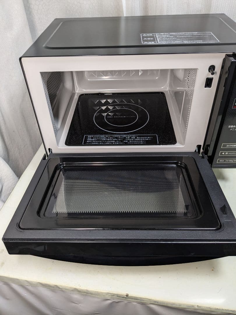 動作品 アイリスオーヤマ 電子レンジ imb-fv1801 2021年製 中古品