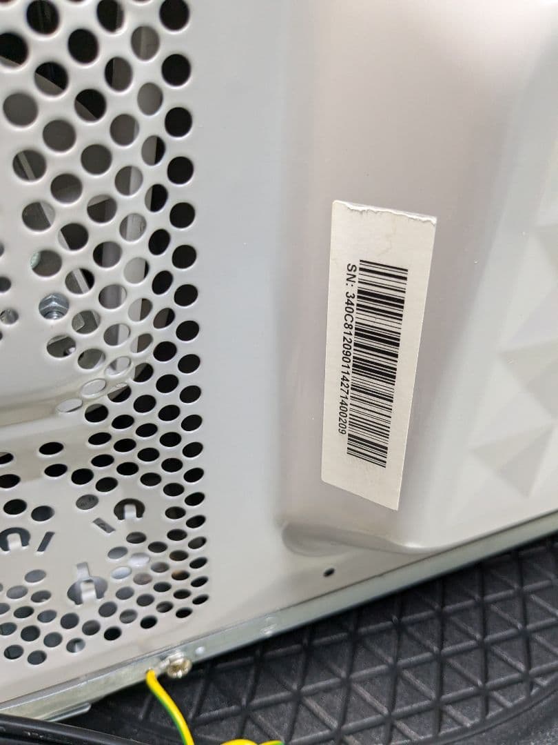 動作品 アイリスオーヤマ 電子レンジ imb-fv1801 2021年製 中古品