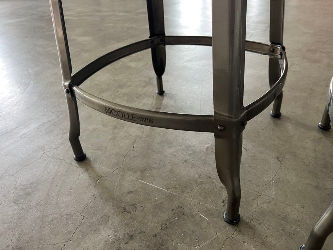 ニコルチェア 2脚 フランス インダストリアル コンランショップ取扱