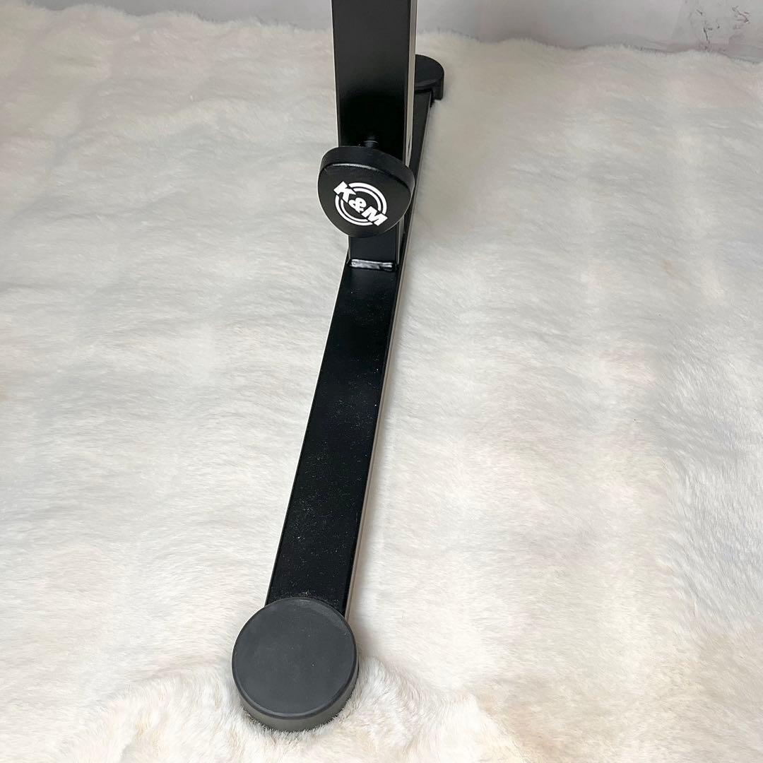 【美品】K&M 18810 Omega キーボードスタンド ブラック