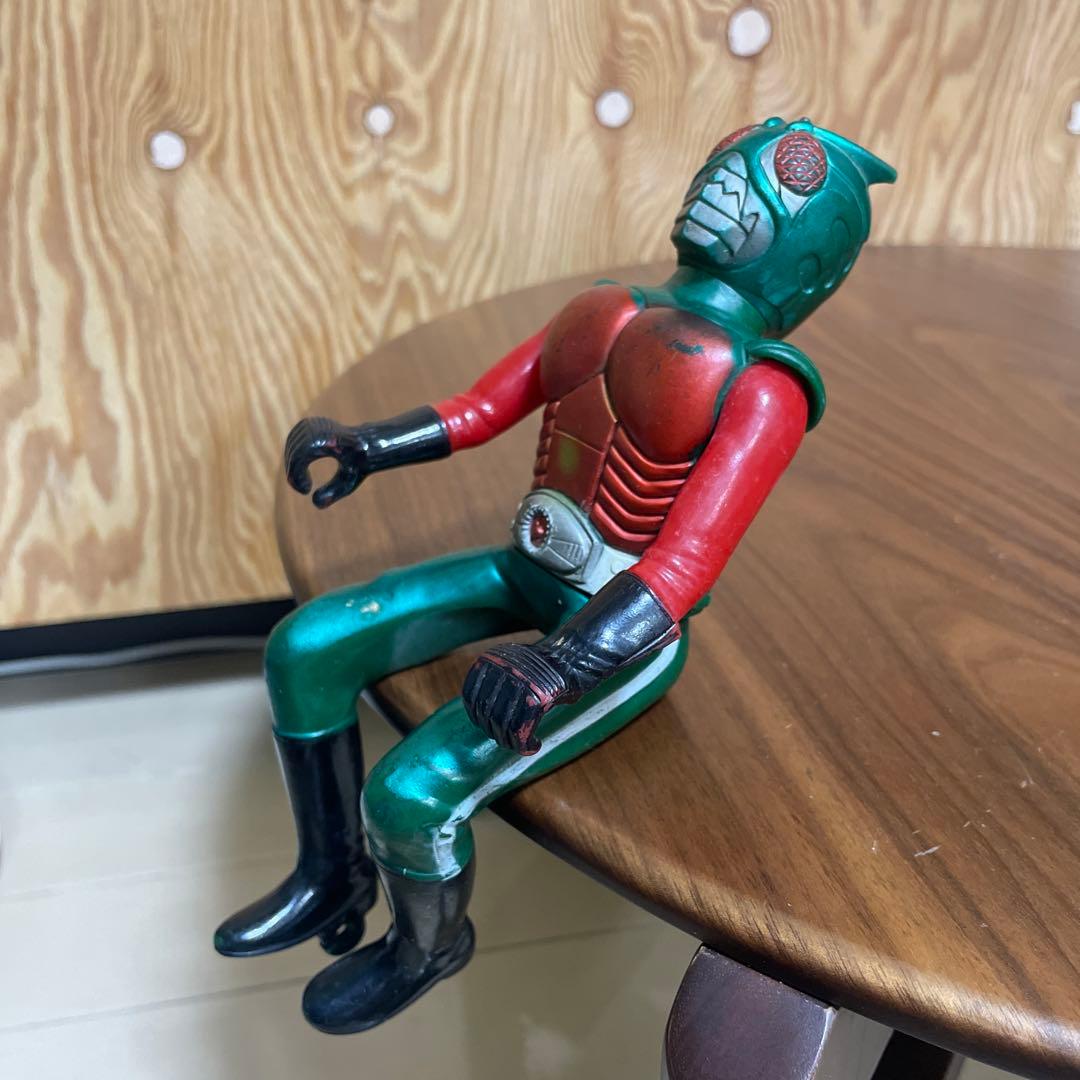 ポピー　仮面ライダー　ソフビ　希少　昭和レトロ　当時物　石森プロ　フィギュア