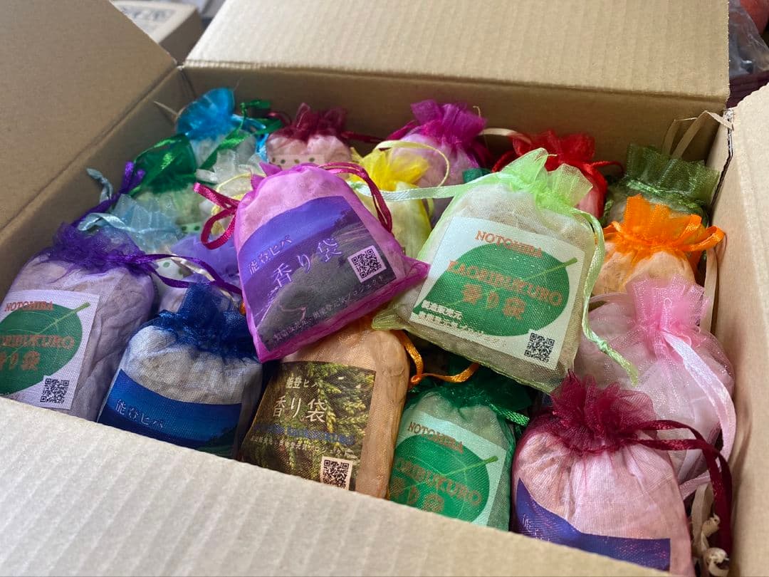 能登ヒバの香り袋100個入り