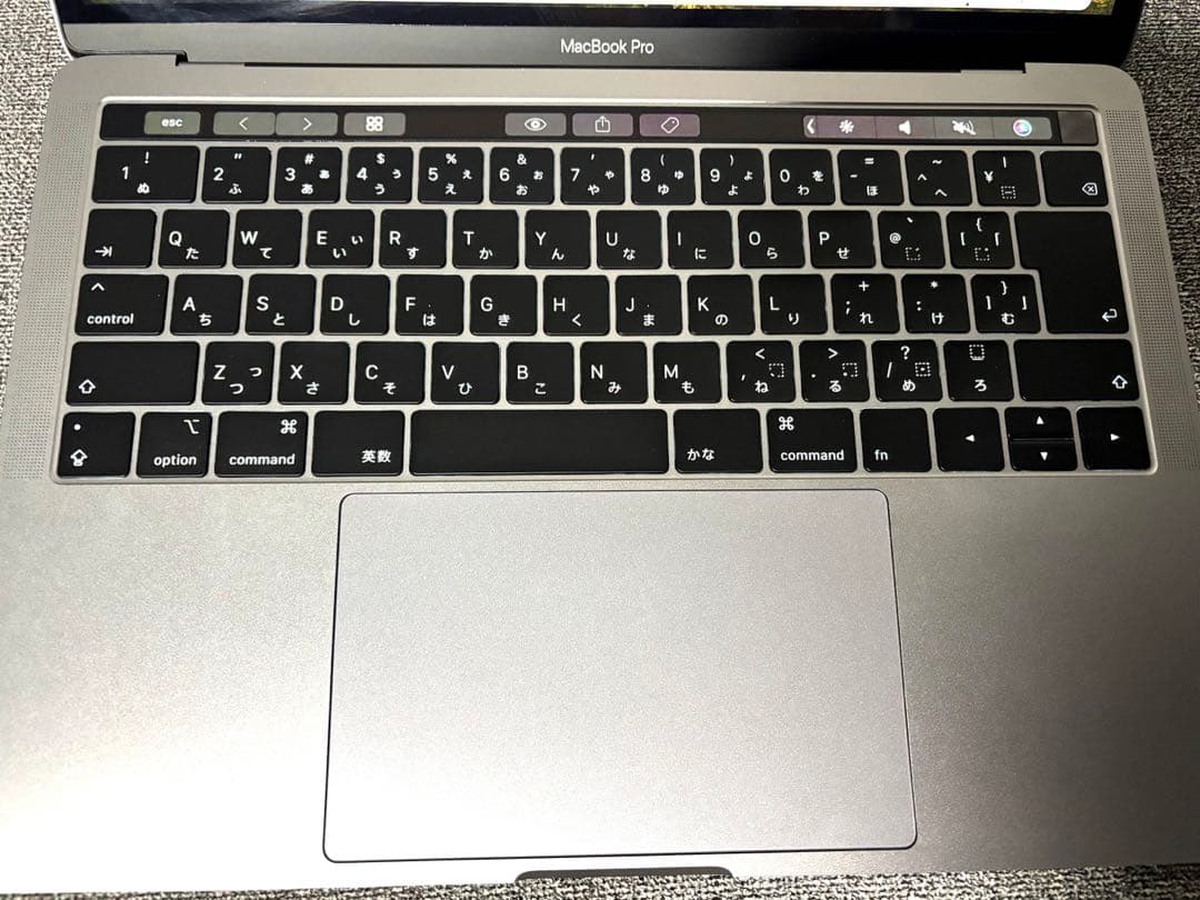 【美品】MacBook Pro13 2019i5 8GB 256GB充放電78回