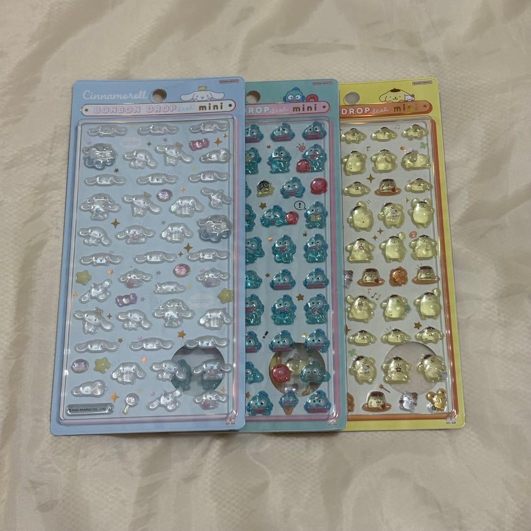 サンリオボンボンドロップミニシール 7枚セット