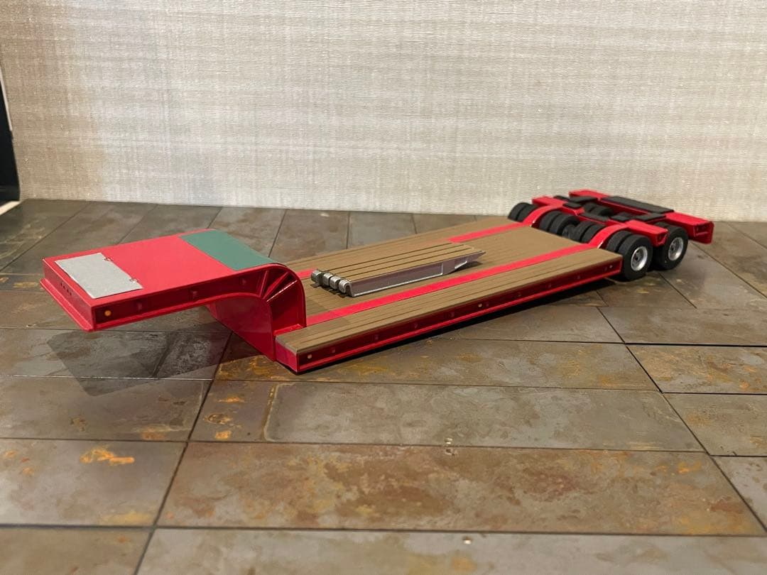 希少 ケンクラフト製1/50 プロフィア 16輪トレーラーセット＋除雪グレーダー