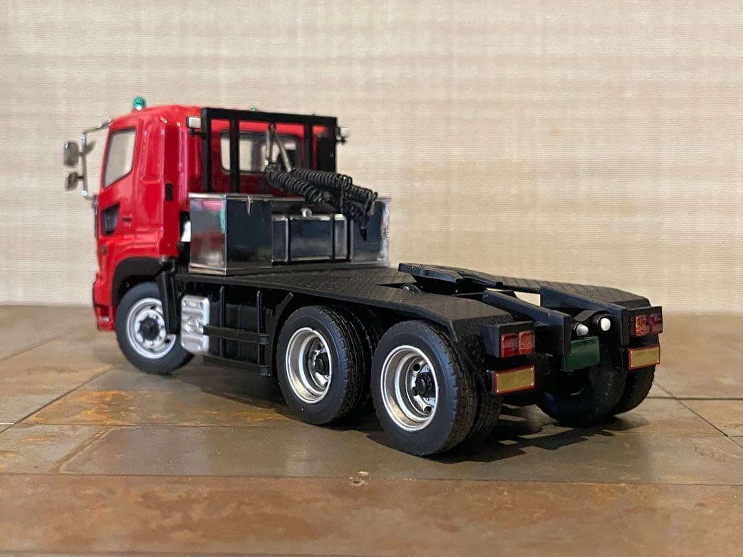 希少 ケンクラフト製1/50 プロフィア 16輪トレーラーセット＋除雪グレーダー