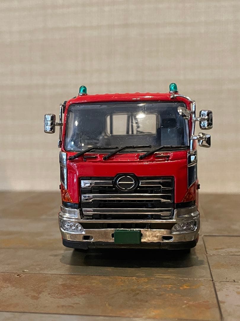 希少 ケンクラフト製1/50 プロフィア 16輪トレーラーセット＋除雪グレーダー