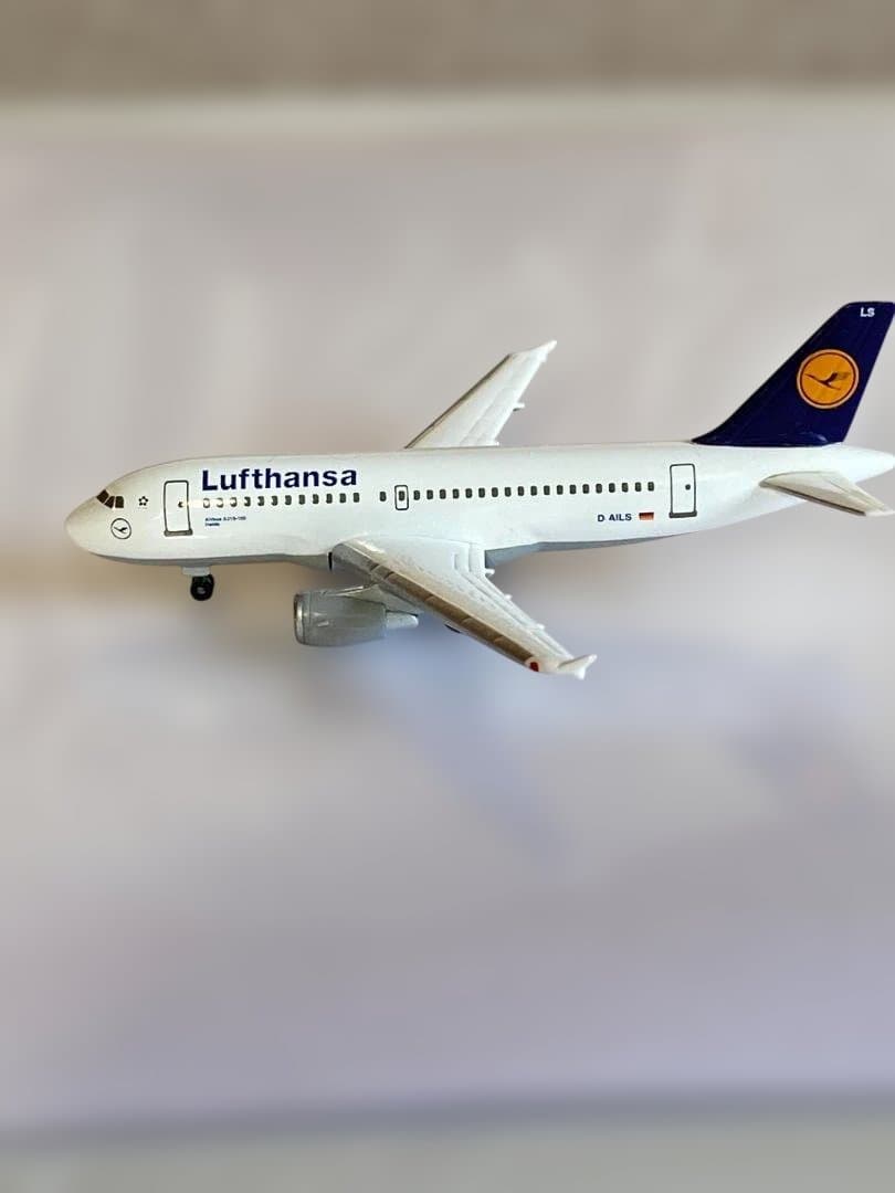 【超希少】ヘルパ 1/500 ルフトハンザ A319（製造時エラープリント）