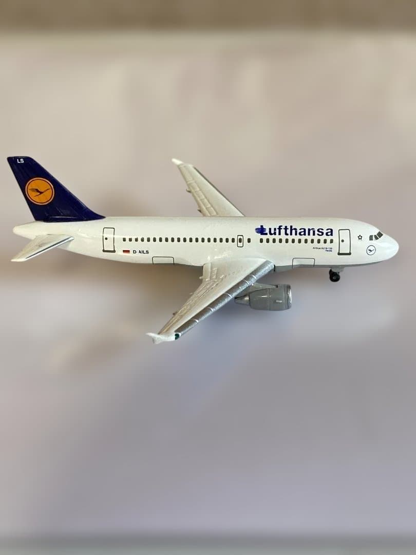 【超希少】ヘルパ 1/500 ルフトハンザ A319（製造時エラープリント）