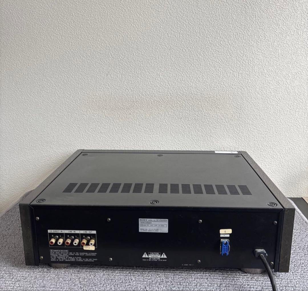 Sony ソニー TC-K333ESA 通電のみ確認　現状、ジャンク品　#1