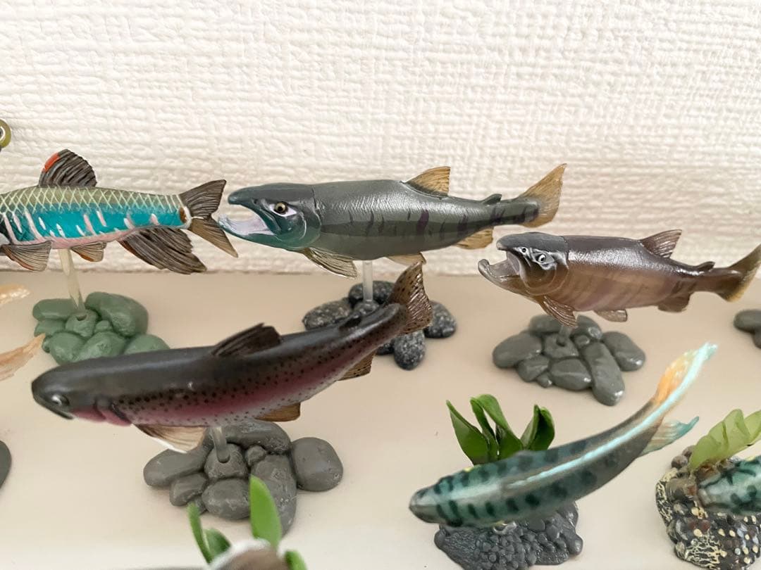 ユージン　海洋堂　原色淡水魚図鑑I 原色淡水魚図鑑II 原色観賞用魚　金魚　亀