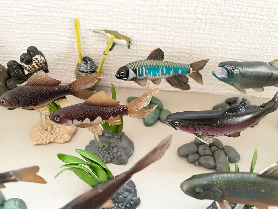 ユージン　海洋堂　原色淡水魚図鑑I 原色淡水魚図鑑II 原色観賞用魚　金魚　亀