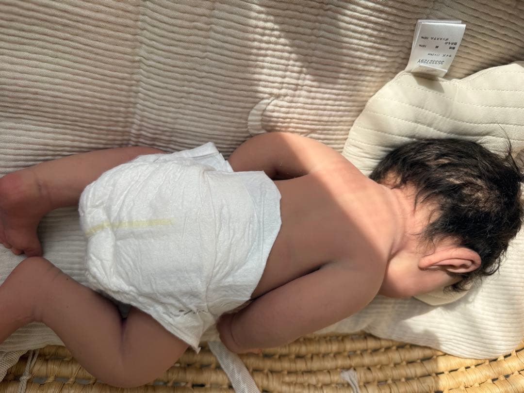 リアルベビー人形 シリコン製 約42センチ