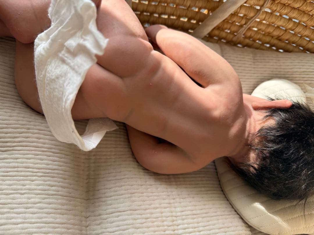 リアルベビー人形 シリコン製 約42センチ