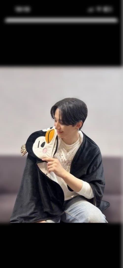 2PM JUNHO ジュノ Midnight Sun 公式　ペンペンブランケット