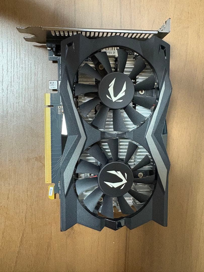 ZOTAC GeForce GTX1650 4GB GDDR6 動作チェック済み