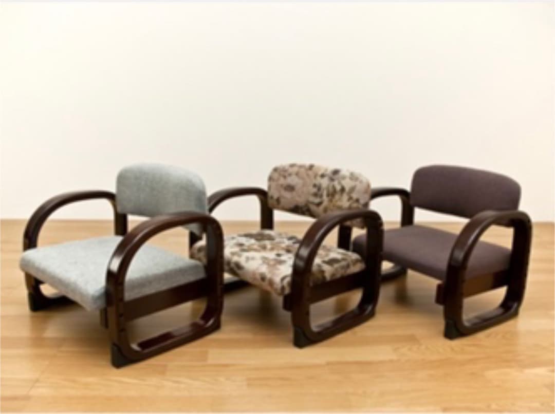 ラクラク座椅子 Fabric