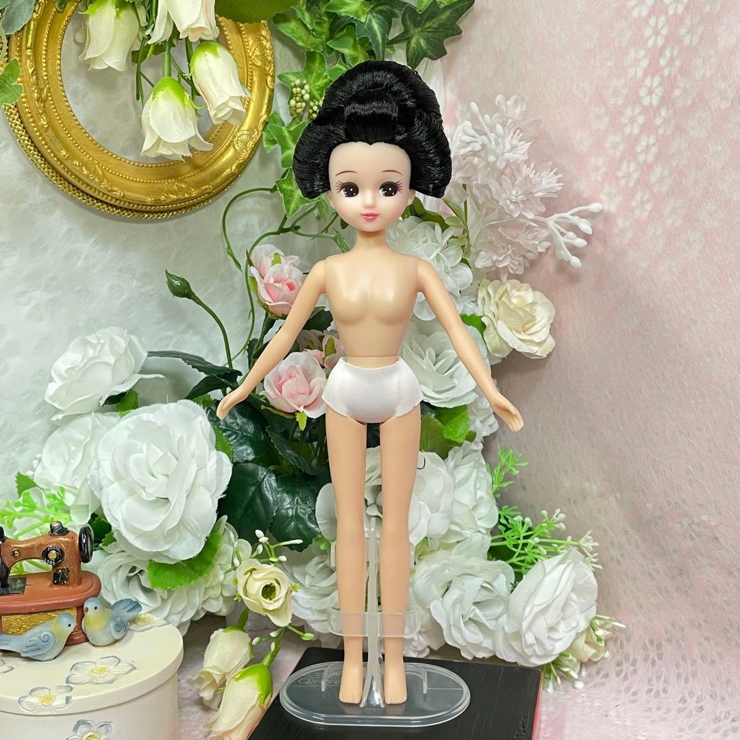 リカちゃん　日本髪風　本体のみ　☆リユース　ハンドメイド