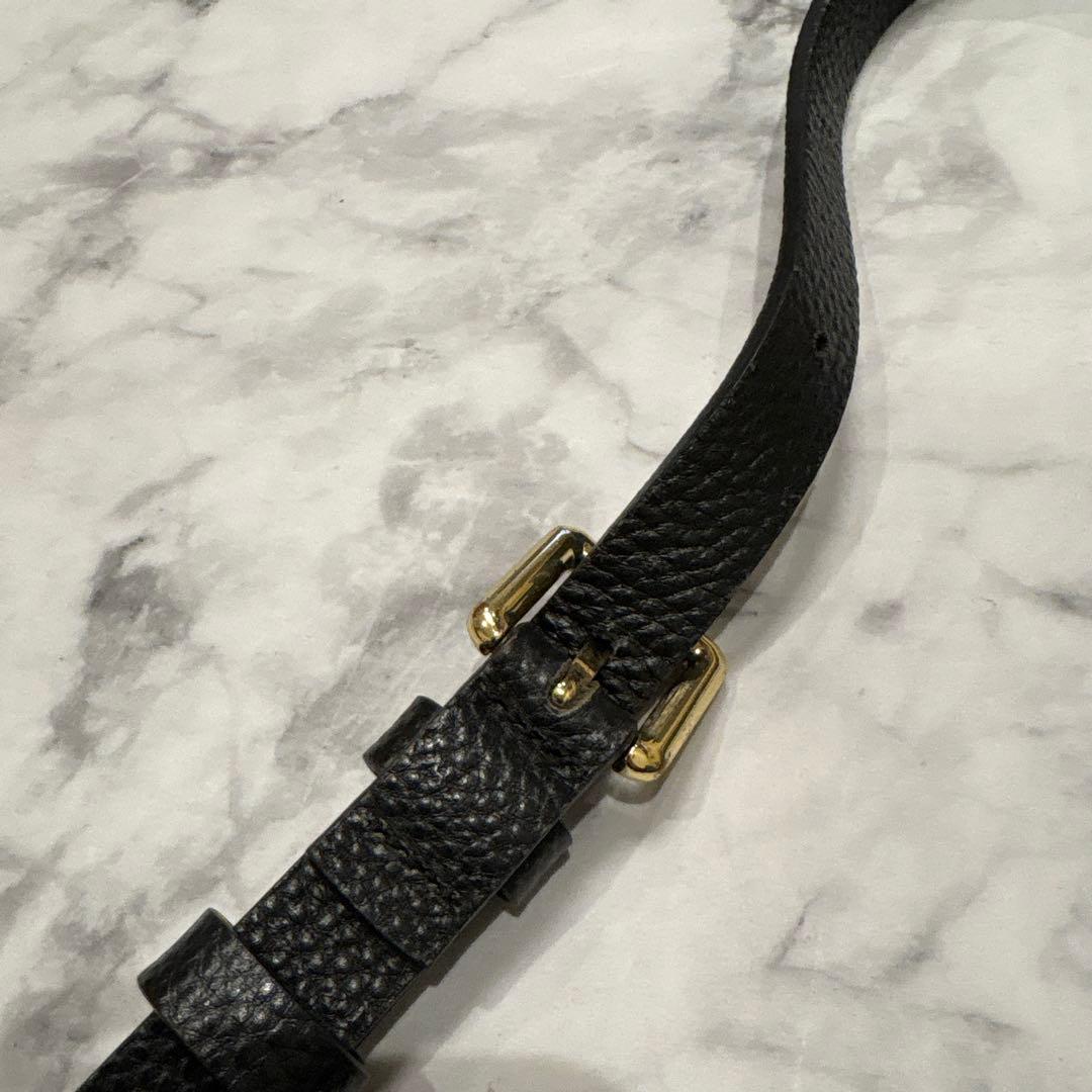 値下げ！BANDOLIER ブラック レザー iPhone15ケース