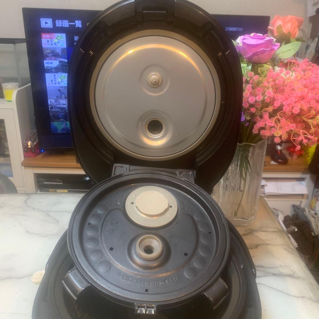 良品■TIGER土鍋IH炊飯器 5.5合炊き 炊きたてJKN-G100■炊飯確認