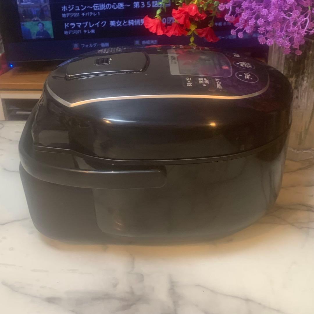 良品■TIGER土鍋IH炊飯器 5.5合炊き 炊きたてJKN-G100■炊飯確認