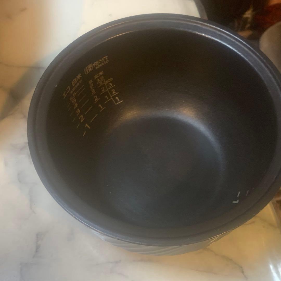 良品■TIGER土鍋IH炊飯器 5.5合炊き 炊きたてJKN-G100■炊飯確認