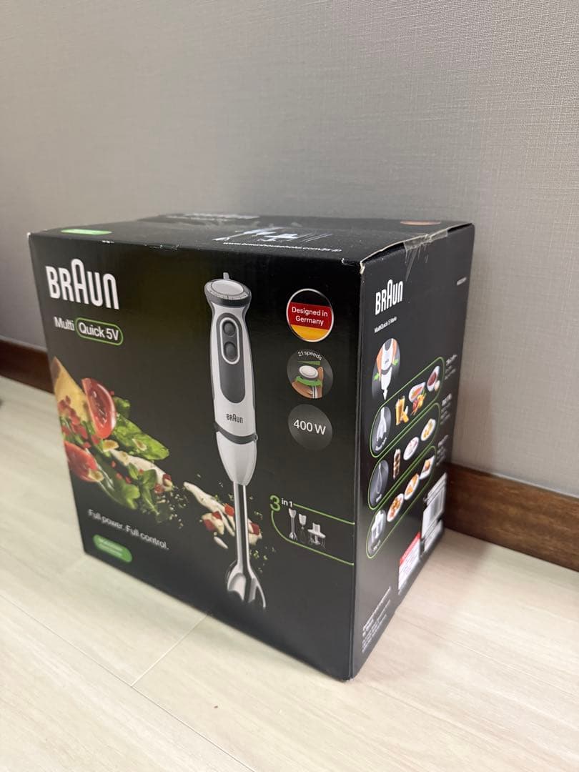 BRAUN Multi Quick 5V 400W ハンドブレンダー